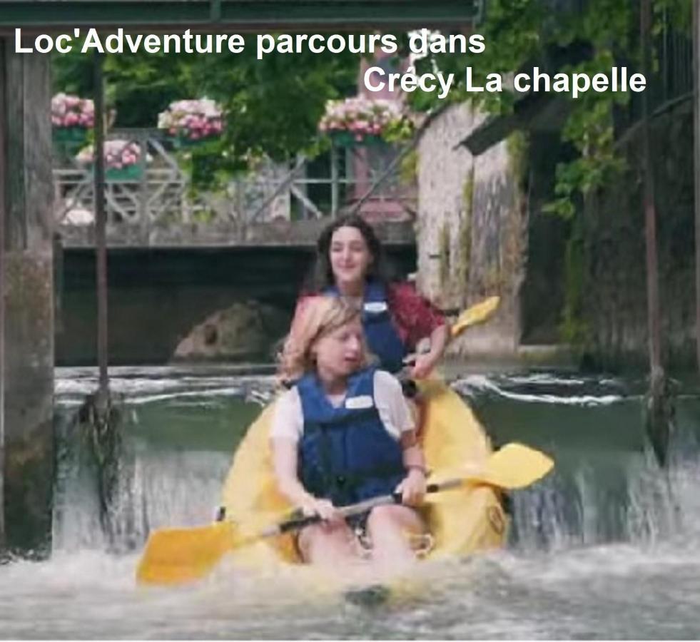 Les Nympheas, Appart Au Calme Et Grand Jardin A 15 Min De Disneyland, كْروسي لا شابيل المظهر الخارجي الصورة