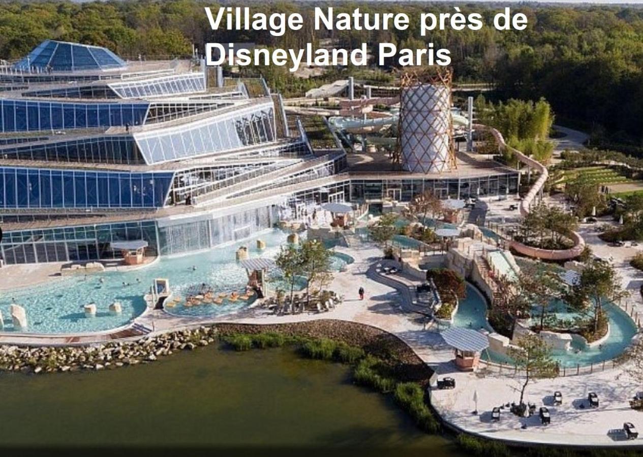 Les Nympheas, Appart Au Calme Et Grand Jardin A 15 Min De Disneyland, كْروسي لا شابيل المظهر الخارجي الصورة