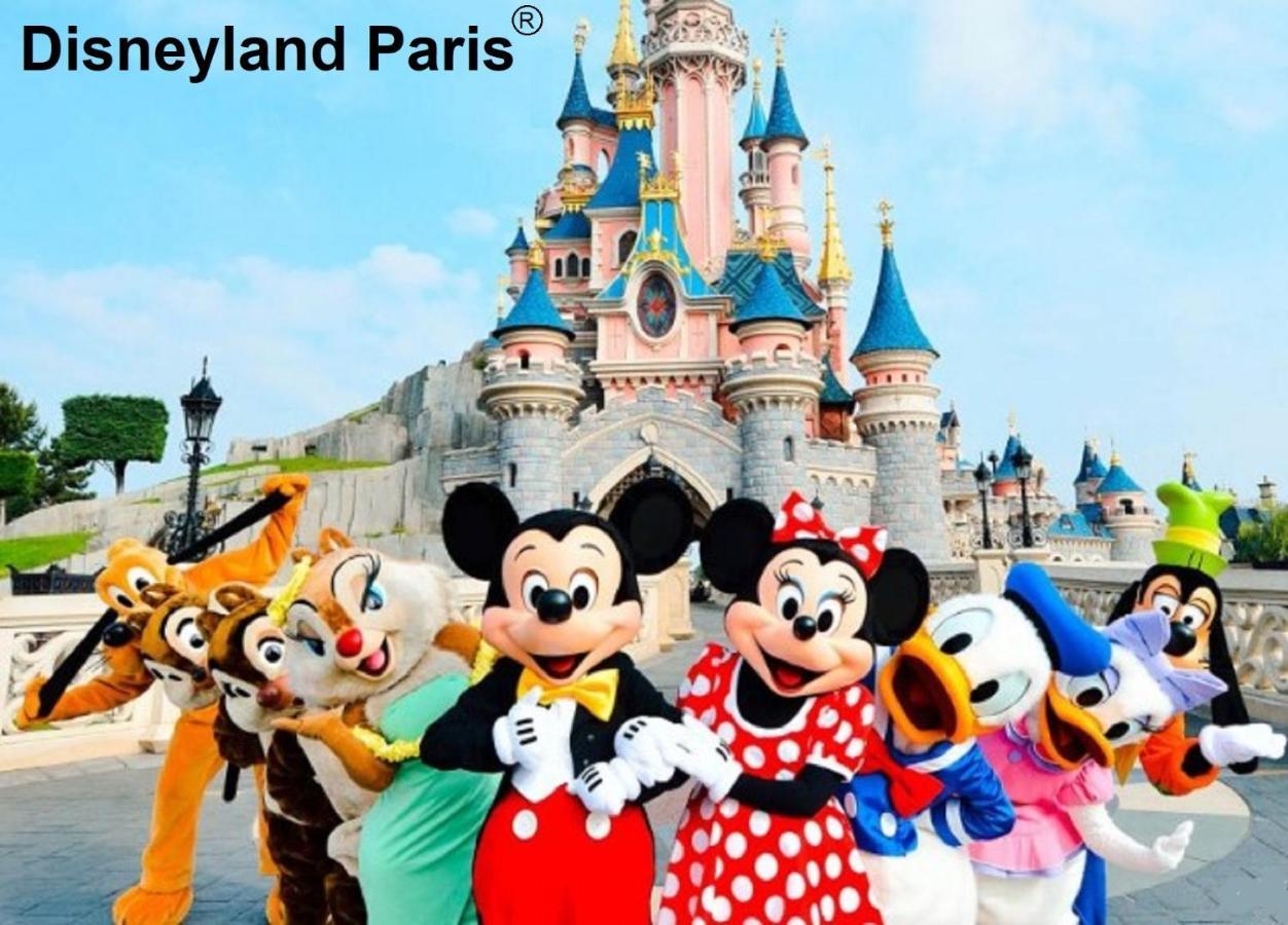 Les Nympheas, Appart Au Calme Et Grand Jardin A 15 Min De Disneyland, كْروسي لا شابيل المظهر الخارجي الصورة
